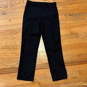 Isaac Mizrahi boys Classic Black Dress Pants size 12